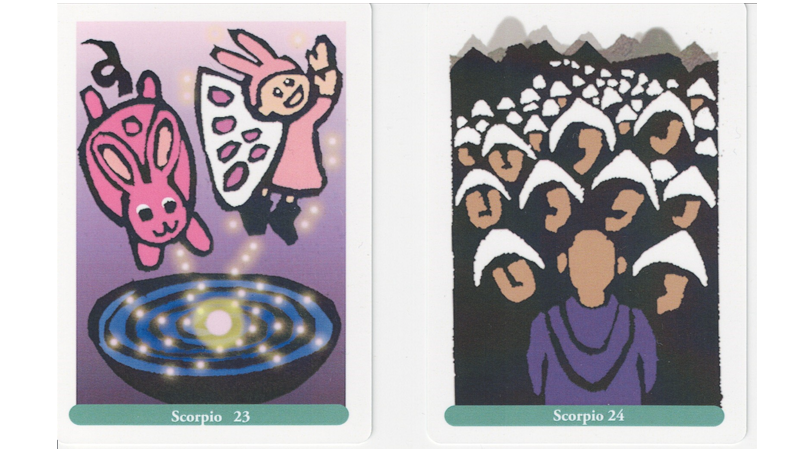 蠍座23度と24度のサビアン