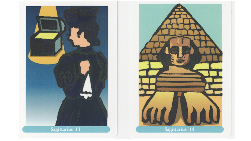 射手座13度と14度のサビアン