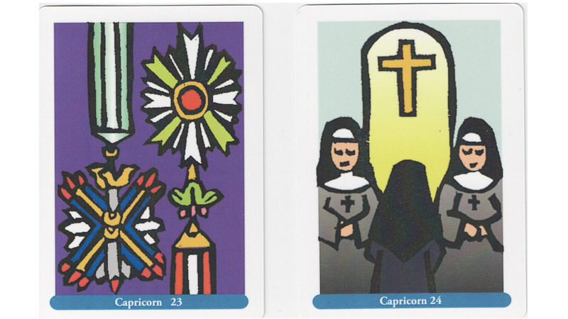 山羊座23度と24度のサビアン